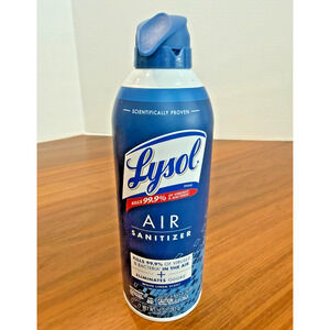 Lysol Air Sanitizer White Linen Scent Sanitation & Odor Elimination 10 oz.